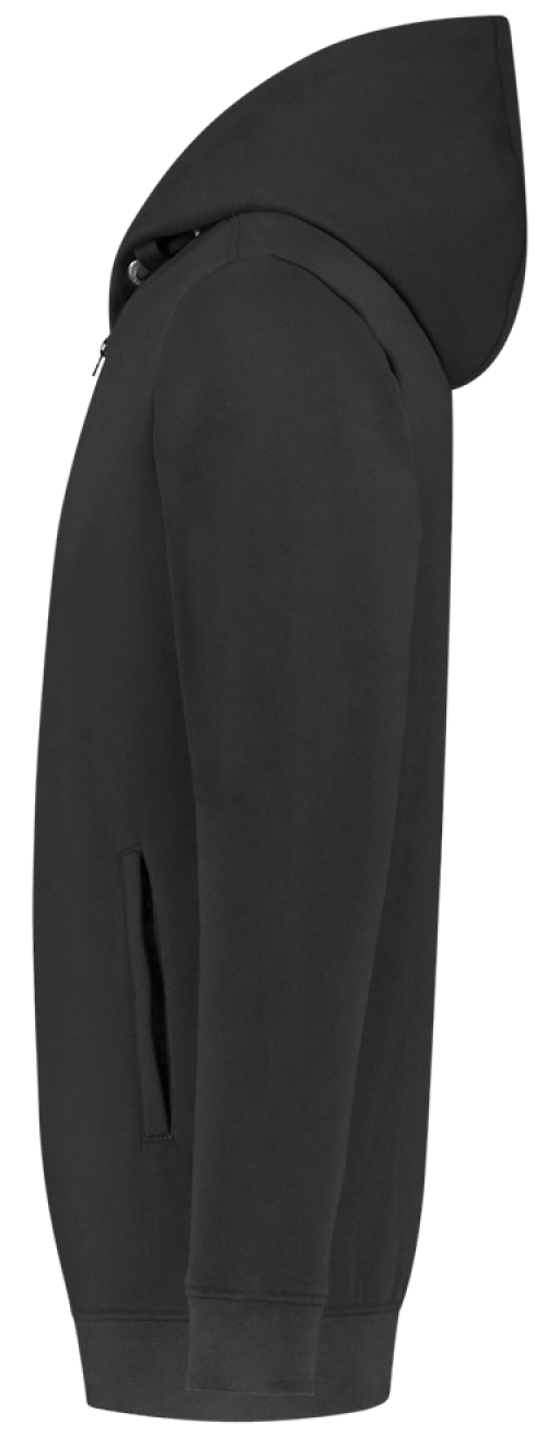 TRICORP-Jobwear, Sweatjacke mit Kapuze, 280 g/m², darkgrey
