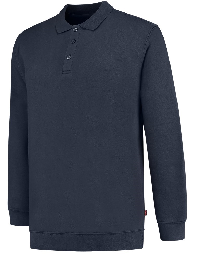 TRICORP-Jobwear, Sweatshirt mit Polokragen, Basic Fit, 280 g/m², ink


