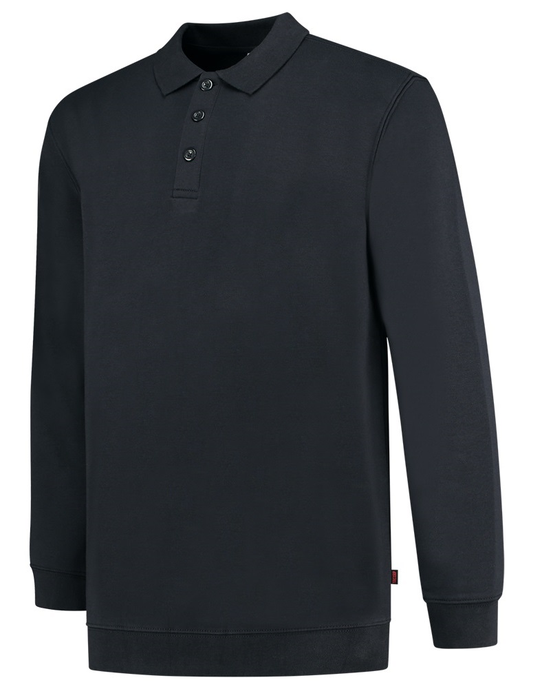 TRICORP-Jobwear, Sweatshirt mit Polokragen, Basic Fit, 280 g/m², navy