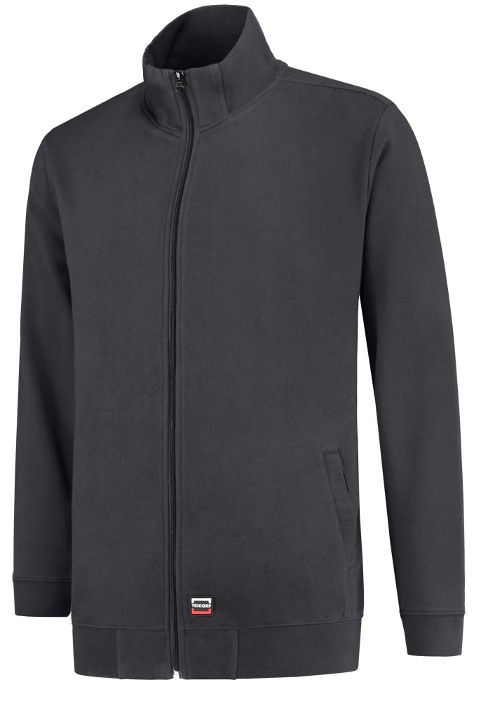 TRICORP-Jobwear, Sweatjacke, Basic Fit, 280 g/m², darkgrey