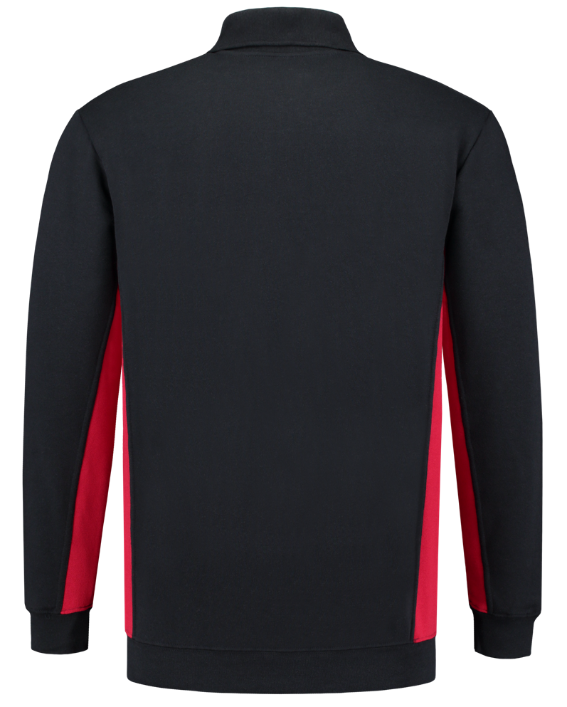 TRICORP-Jobwear, Polosweater, mit Brusttasche, Bicolor, 280 g/m², navy-red


