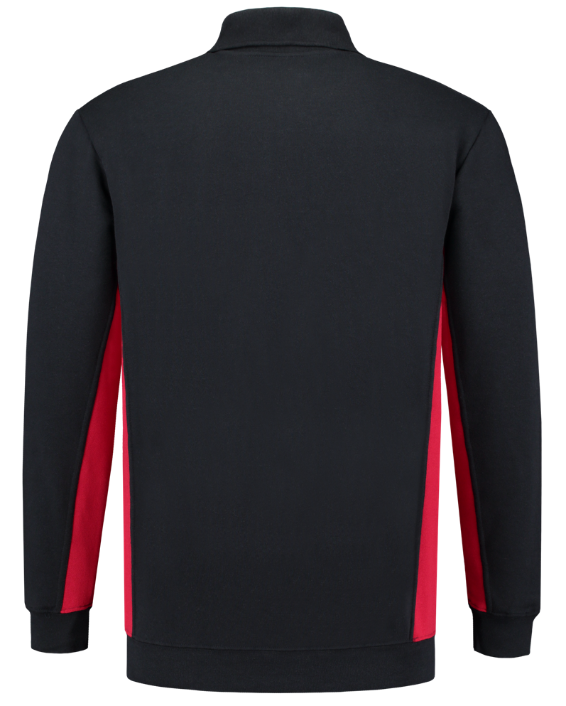 TRICORP-Jobwear, Polosweater, mit Brusttasche, Bicolor, 280 g/m², navy-red