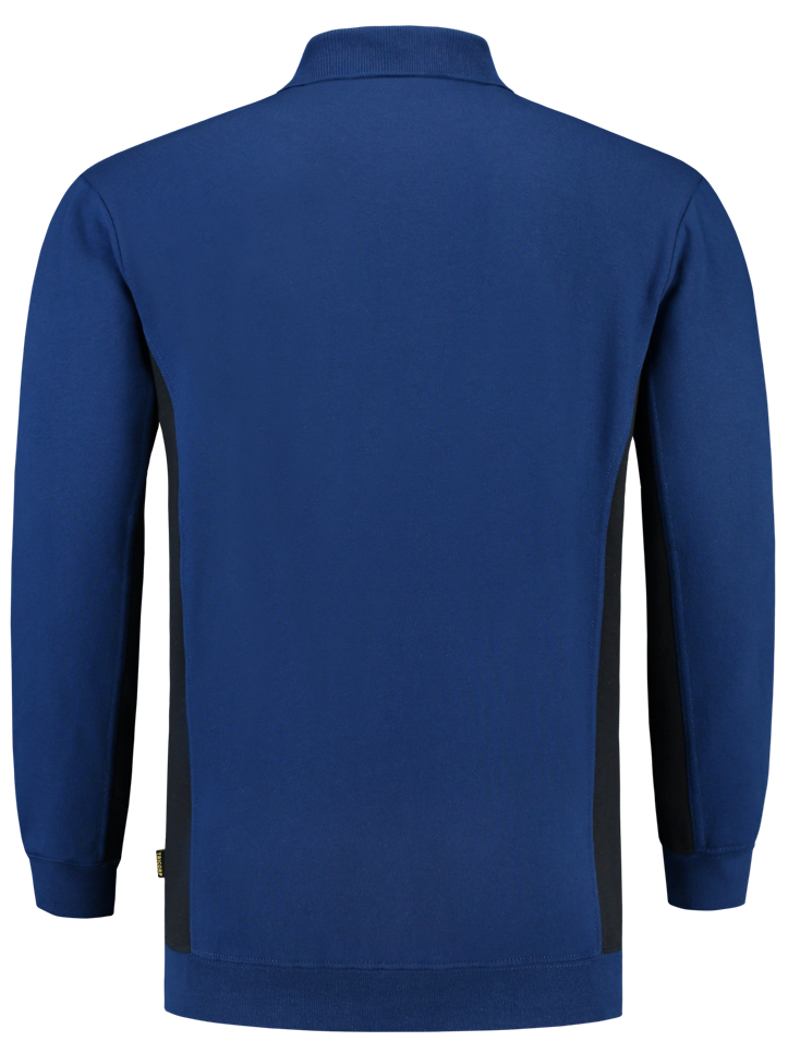 TRICORP-Jobwear, Polosweater, mit Brusttasche, Bicolor, 280 g/m², royalblue-navy