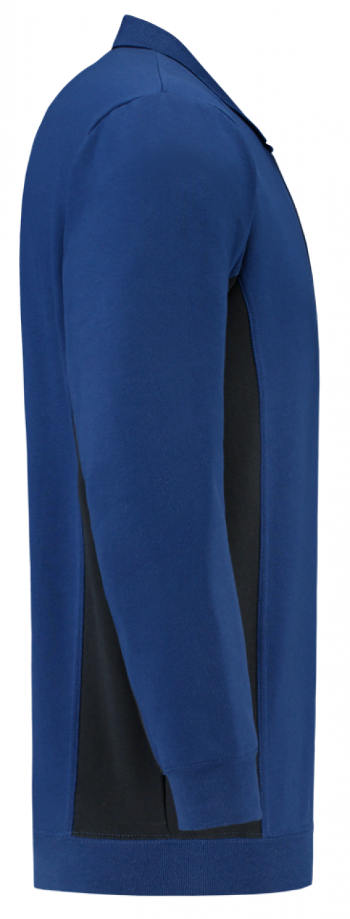 TRICORP-Jobwear, Polosweater, mit Brusttasche, Bicolor, 280 g/m², royalblue-navy
