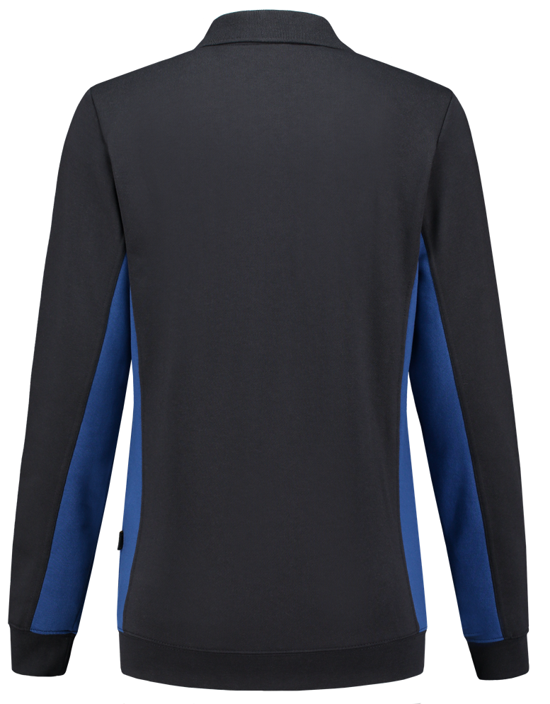 TRICORP-Jobwear, Damen-Sweatshirt mit Polokragen, 280 g/m², navy-royalblue


