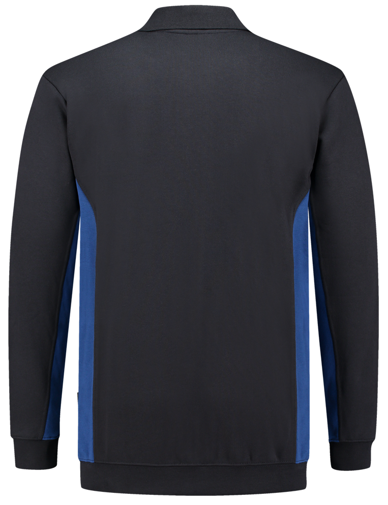 TRICORP-Jobwear, Sweatshirt mit Polokragen, 280 g/m², navy-royalblue