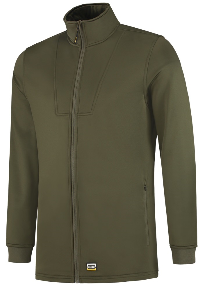 TRICORP-Kälteschutz, Fleecejacke, Interlock, Basic Fit, 225 g/m², army
