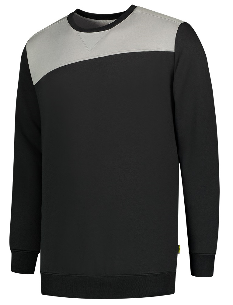 TRICORP-Jobwear, Sweatshirt Bicolor Basic Fit, 280 g/m², black-grey



