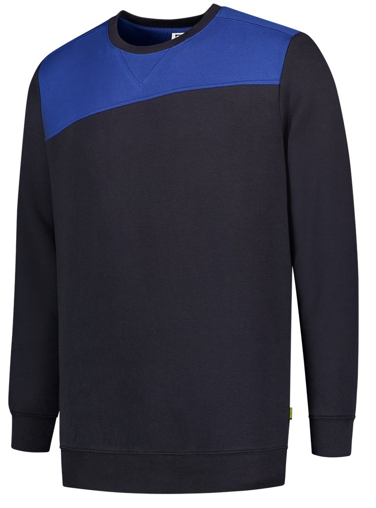 TRICORP-Jobwear, Sweatshirt Bicolor Basic Fit, 280 g/m², navy-royalblue