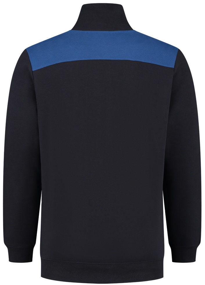 TRICORP-Kälteschutz, Sweatjacke Bicolor Quernaht, navy/royalblau