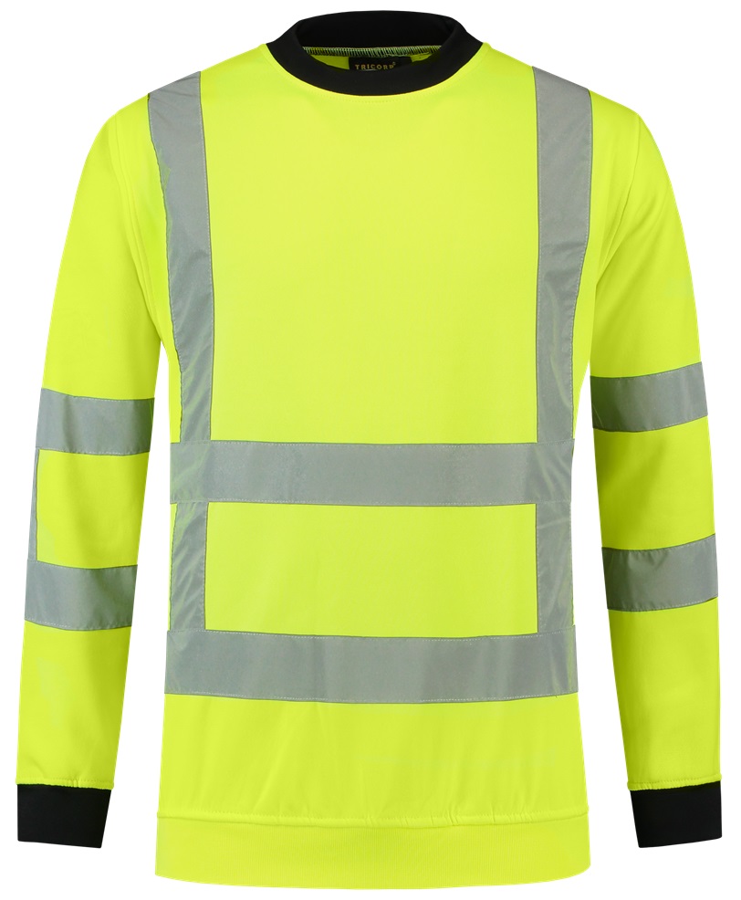 TRICORP-Warnschutz, Warn-Sweatshirt, langarm, 260 g/m², warngelb