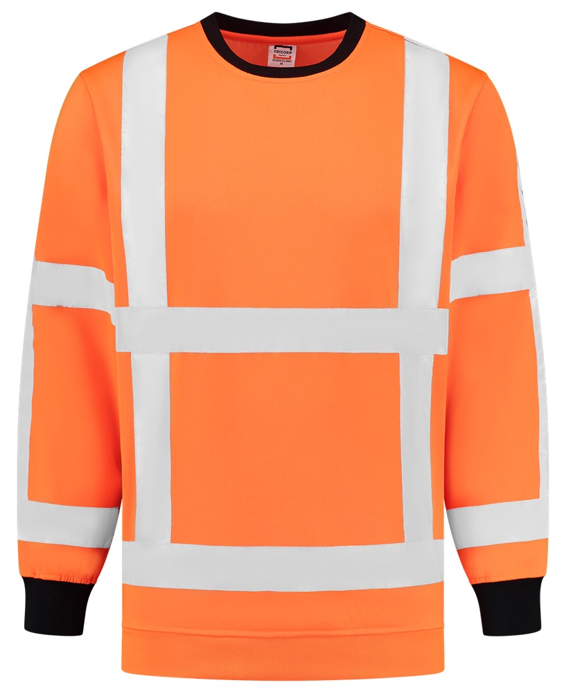 TRICORP-Warnschutz, Warn-Sweatshirt, langarm, 260 g/m², warnorange