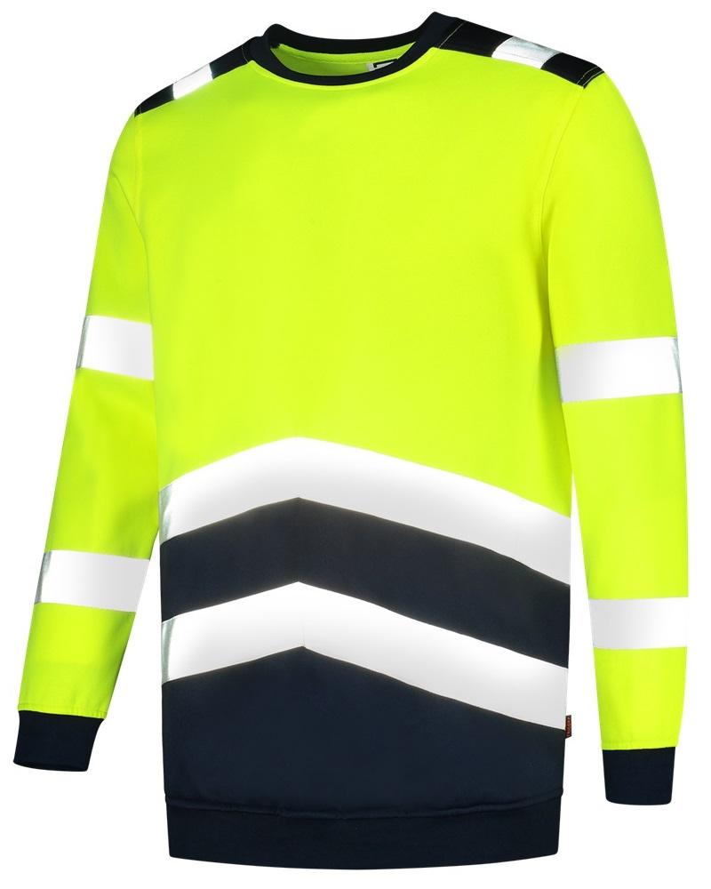 TRICORP-Warnschutz, Warn-Sweatshirt, Bicolor, 280 g/m², yellow-ink
