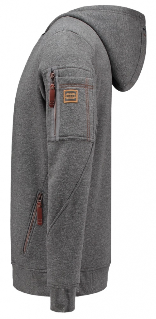 TRICORP-Jobwear, Hoodie-Premium Sweater, 300 g/m², stonemel