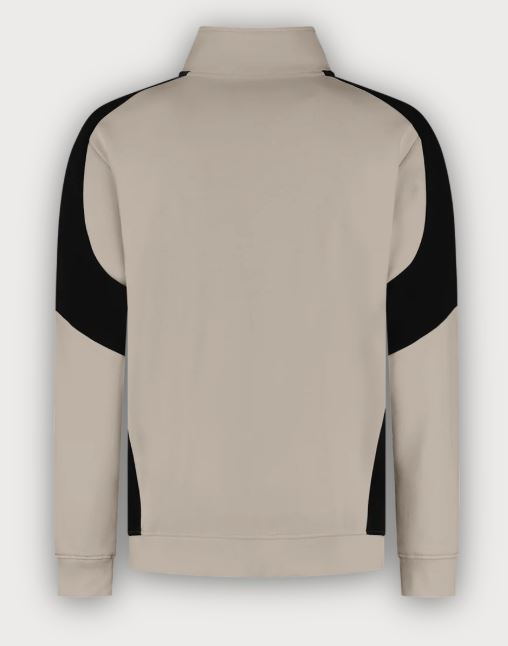 Tricorp Sweatjacke Bicolor Redefined, Sand-Black