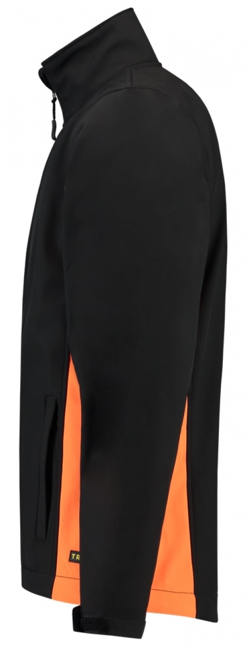 TRICORP-Kälteschutz, Softshell-Arbeits-Berufs-Jacke, Bicolor, 340 g/m², black-orange
