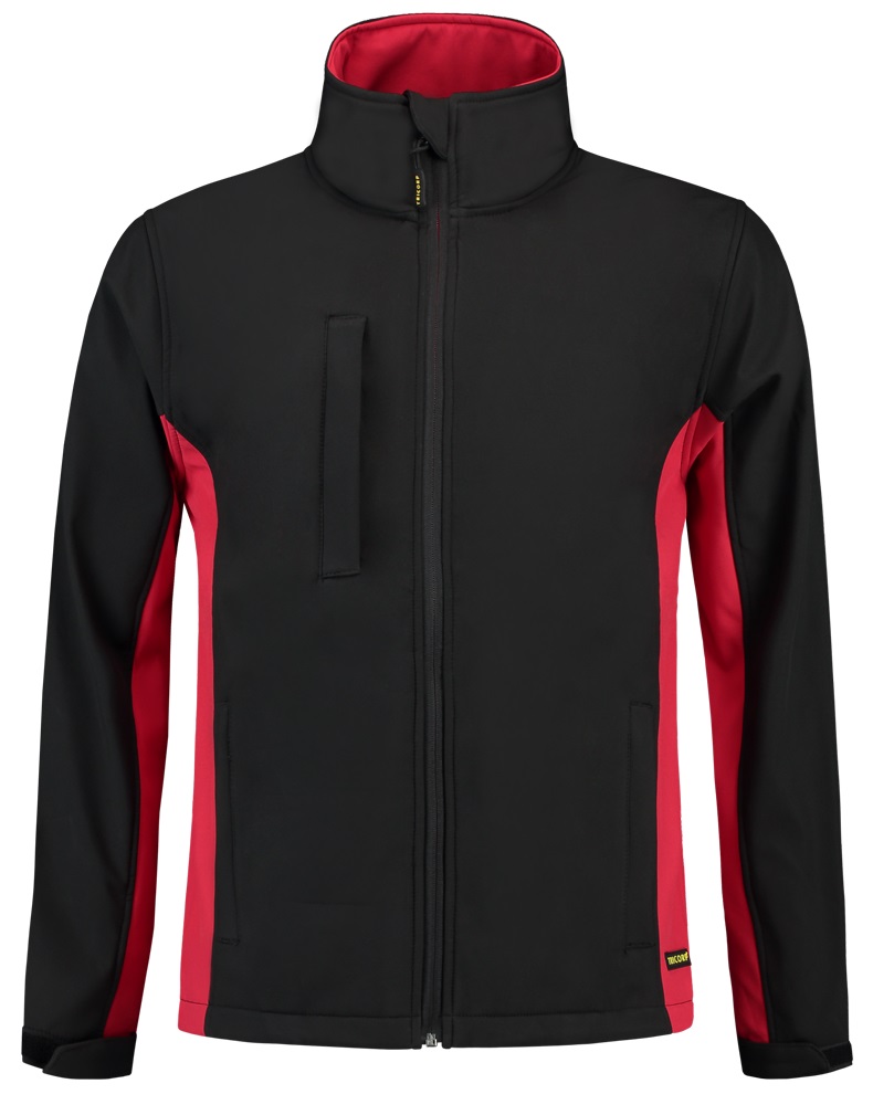 TRICORP-Kälteschutz, Softshell-Arbeits-Berufs-Jacke, Bicolor, 340 g/m², black-red