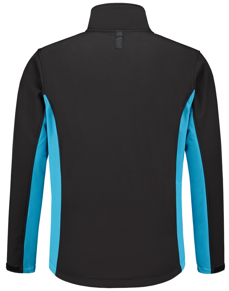 TRICORP-Kälteschutz, Softshell-Arbeits-Berufs-Jacke, Bicolor, 340 g/m², black-turquoise
