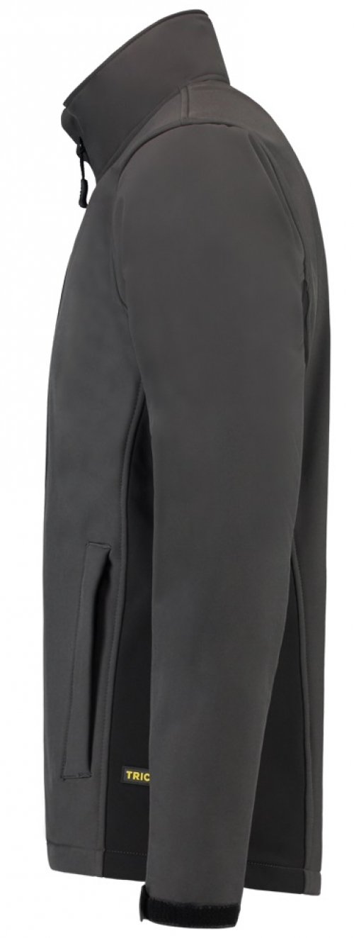 TRICORP-Kälteschutz, Softshell-Arbeits-Berufs-Jacke, Bicolor, 340 g/m², darkgrey-black