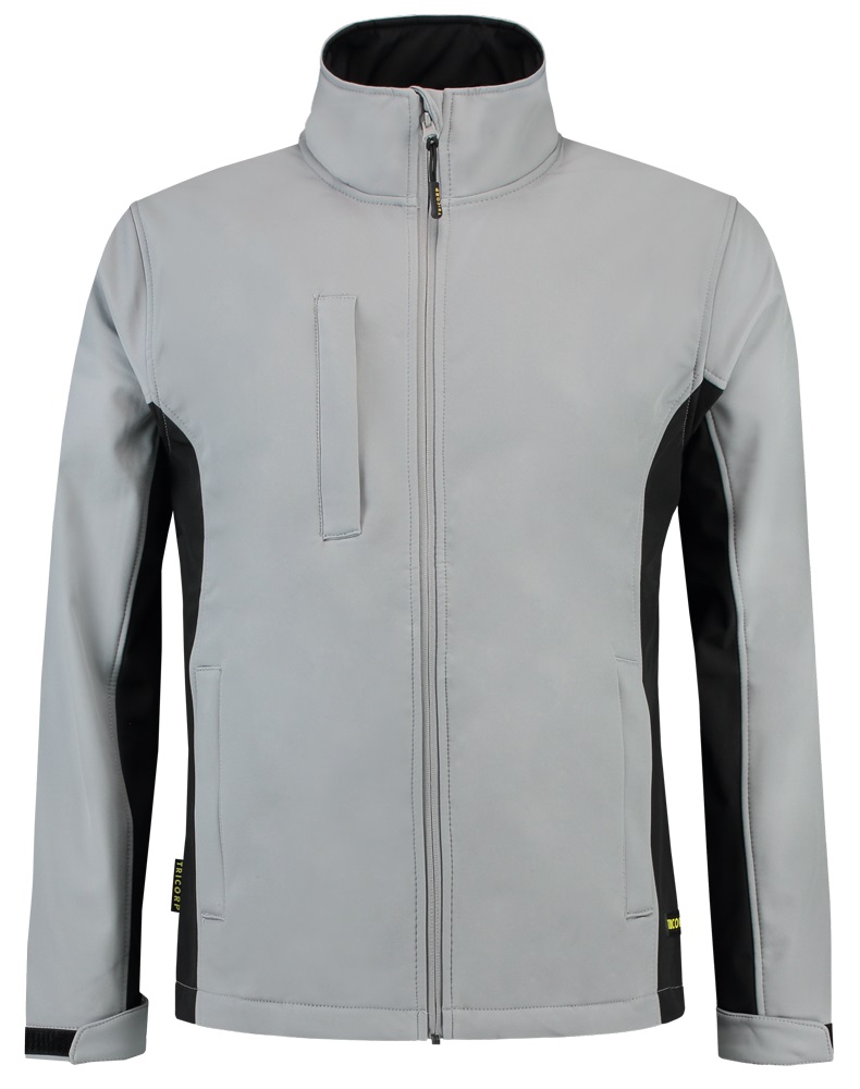 TRICORP-Kälteschutz, Softshell-Arbeits-Berufs-Jacke, Bicolor, 340 g/m², grey-black