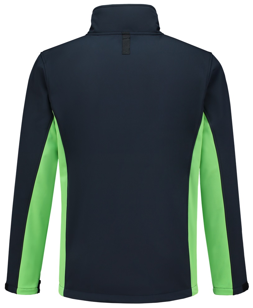 TRICORP-Kälteschutz, Softshell-Arbeits-Berufs-Jacke, Bicolor, 340 g/m², navy-lime