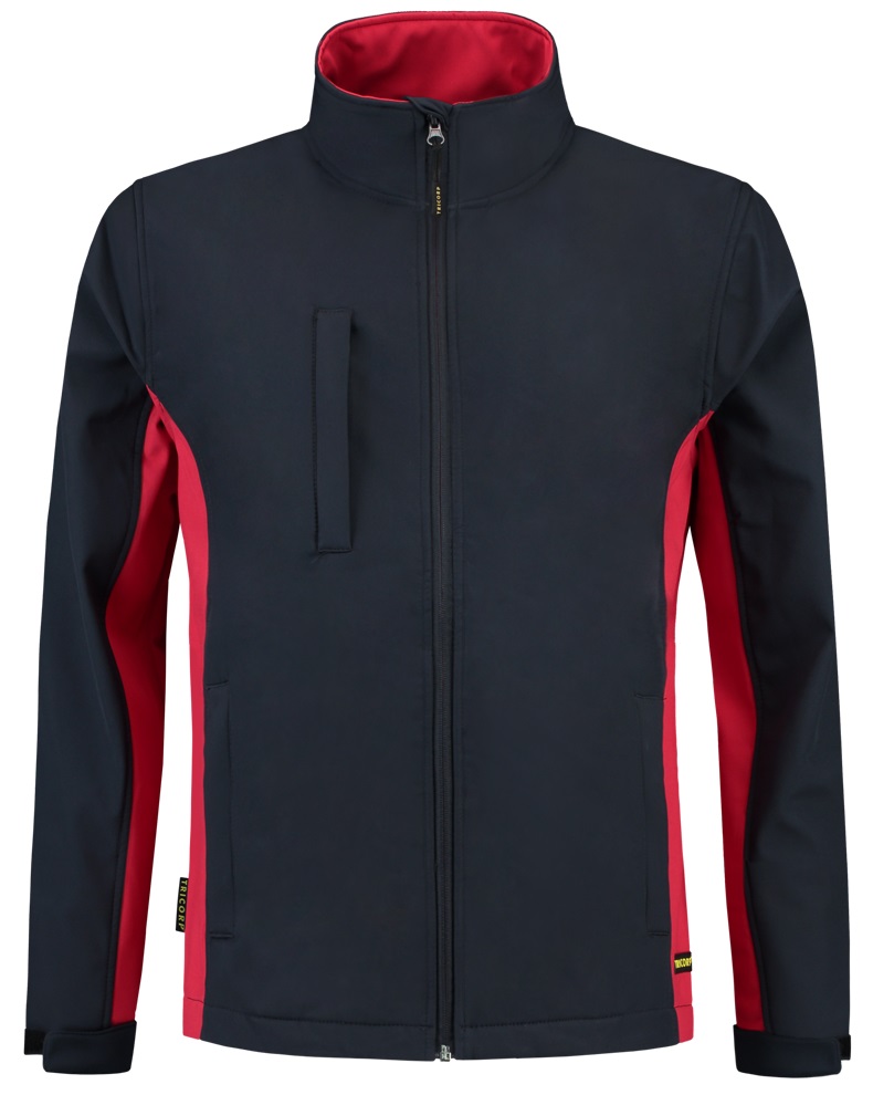 TRICORP-Kälteschutz, Softshell-Arbeits-Berufs-Jacke, Bicolor, 340 g/m², navy-red