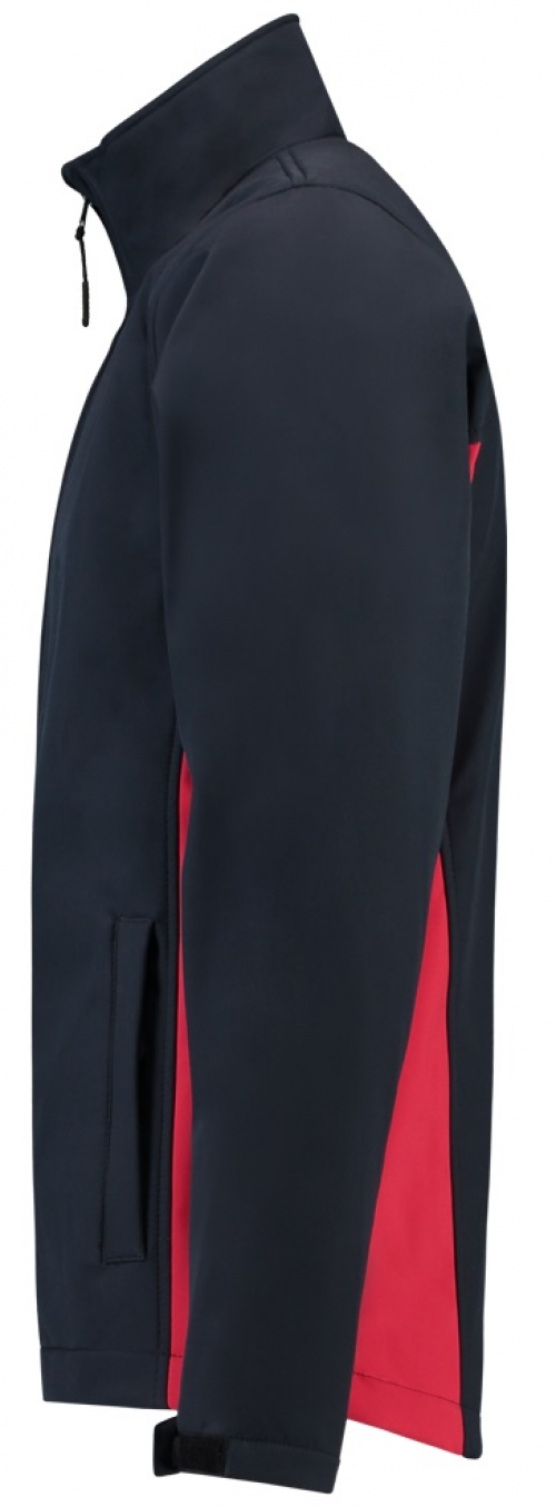 TRICORP-Kälteschutz, Softshell-Arbeits-Berufs-Jacke, Bicolor, 340 g/m², navy-red