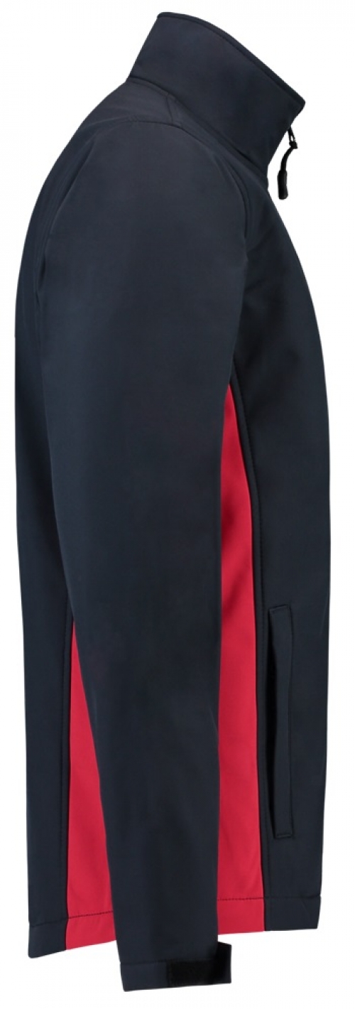 TRICORP-Kälteschutz, Softshell-Arbeits-Berufs-Jacke, Bicolor, 340 g/m², navy-red