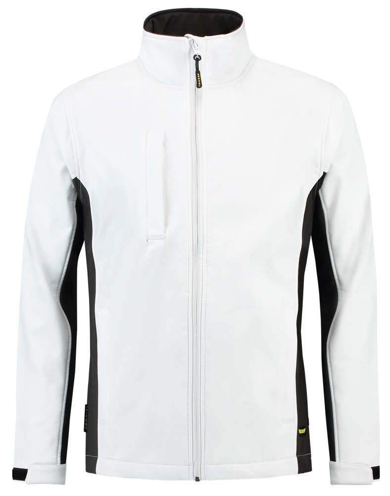 TRICORP-Kälteschutz, Softshell-Arbeits-Berufs-Jacke, Bicolor, 340 g/m², white-darkgrey