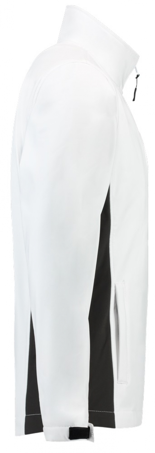 TRICORP-Kälteschutz, Softshell-Arbeits-Berufs-Jacke, Bicolor, 340 g/m², white-darkgrey