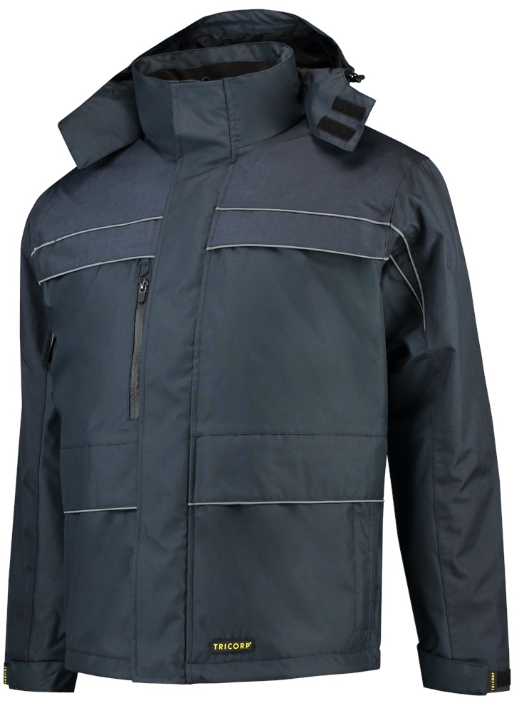 TRICORP-Kälteschutz, Winter-Arbeits-Berufs-Parka, Cordura-Besatz, Basic Fit, 200 g/m², navy