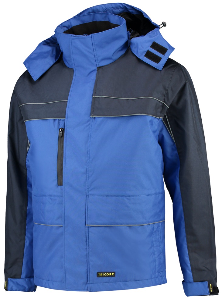 TRICORP-Kälteschutz, Winter-Arbeits-Berufs-Parka, Cordura-Besatz, Basic Fit, 200 g/m², royalblue-navy