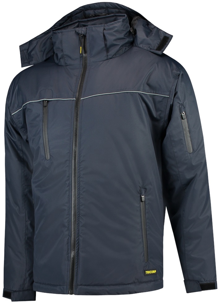 TRICORP-Kälteschutz, Winter-Arbeits-Berufs-Midi Parka, Basic Fit, 160 g/m², navy
