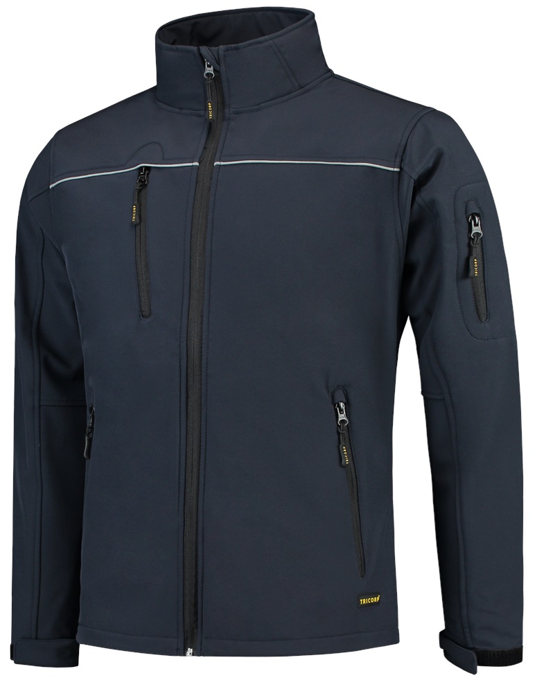 TRICORP-Kälteschutz, Softshell-Arbeits-Berufs-Jacke, Exzellent, Basic Fit, 340 g/m², navy