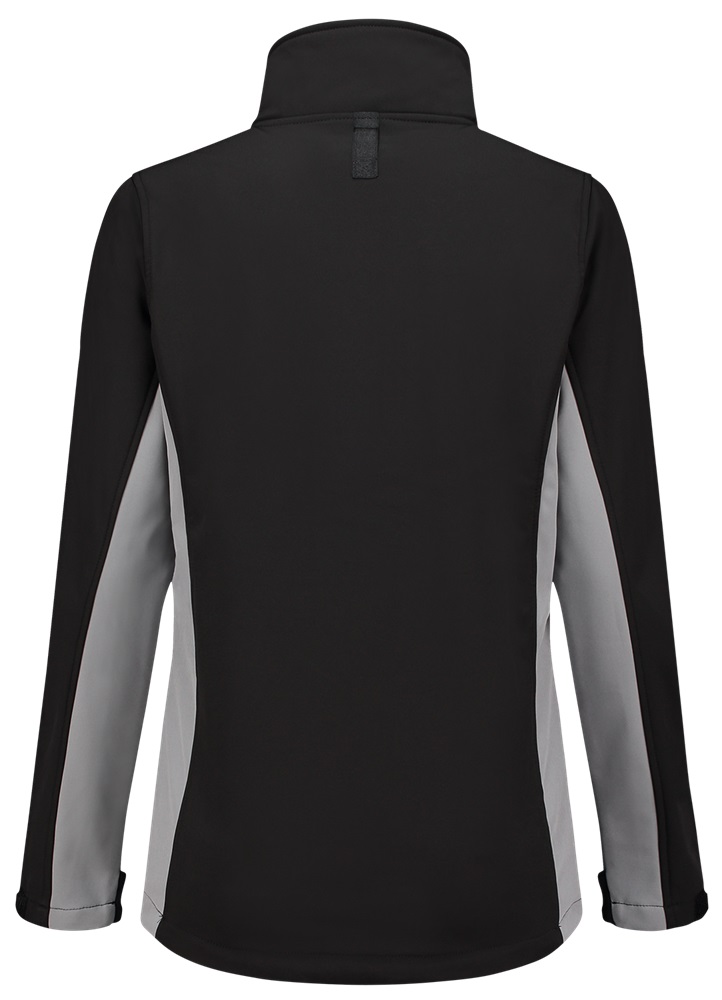 TRICORP-Kälteschutz, Damen-Softshell-Arbeits-Berufs-Jacke, Bicolor, 340 g/m², black-grey