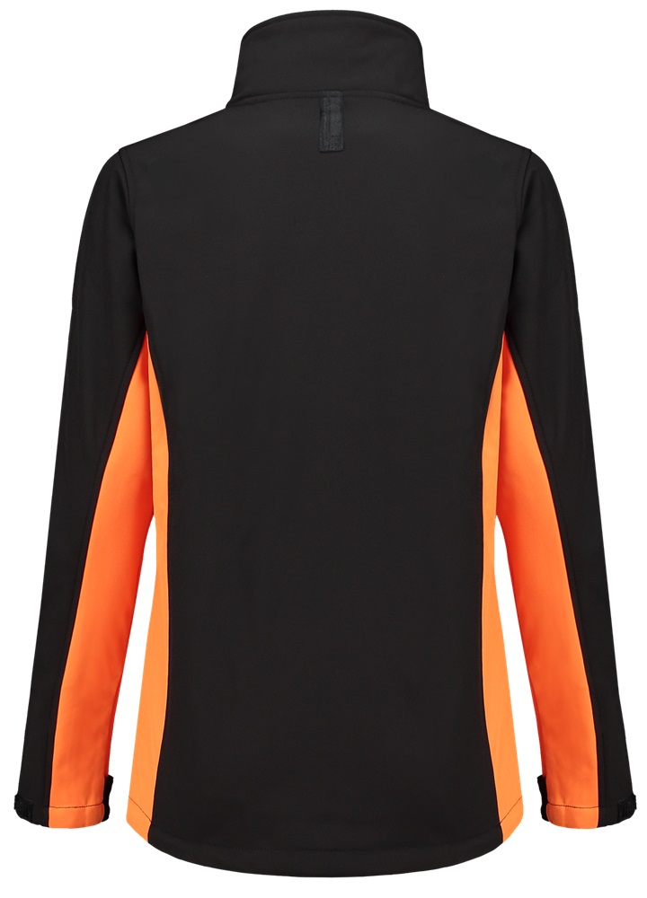 TRICORP-Kälteschutz, Damen-Softshell-Arbeits-Berufs-Jacke, Bicolor, 340 g/m², black-orange