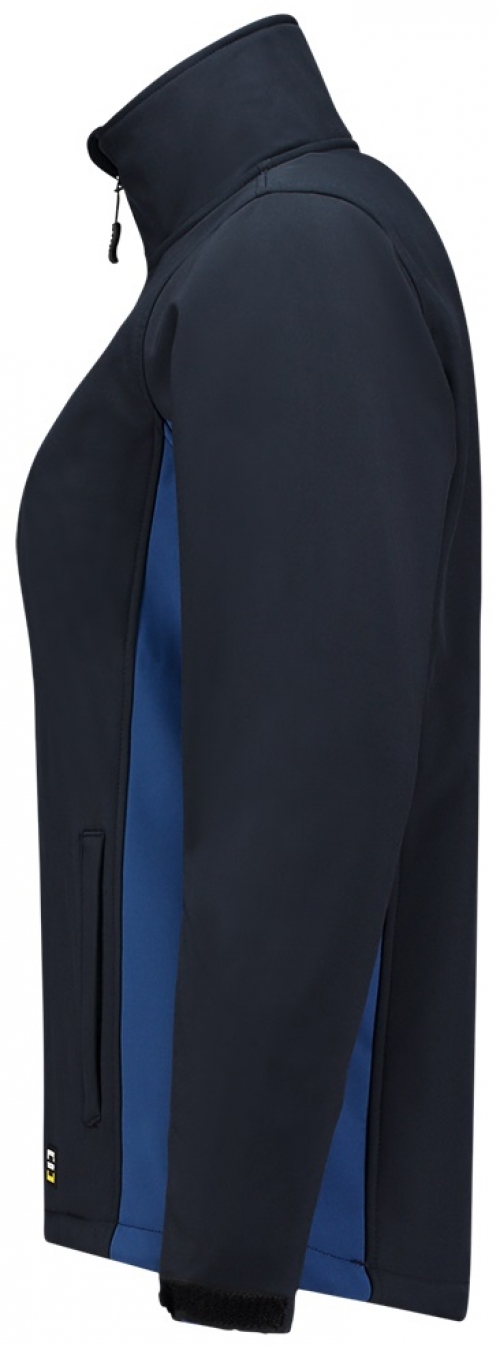 TRICORP-Kälteschutz, Damen-Softshell-Arbeits-Berufs-Jacke, Bicolor, 340 g/m², navy-royalblue