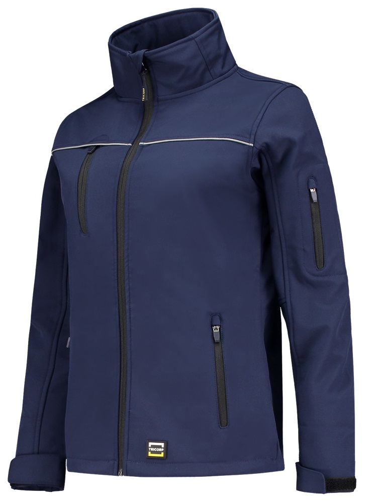 TRICORP-Kälteschutz, Softshelljacke Exzellent Damen, Basic Fit, 340 g/m², ink