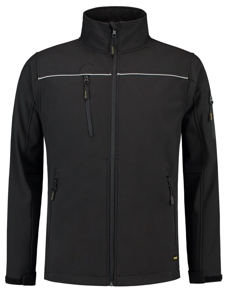 TRICORP-Jobwear, Kinder-Softshelljacke, Bicolor, 340 g/m², black