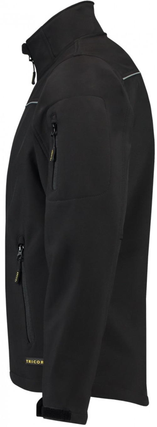 TRICORP-Jobwear, Kinder-Softshelljacke, Bicolor, 340 g/m², black