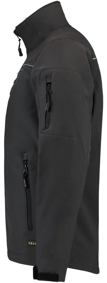 TRICORP-Jobwear, Kinder-Softshelljacke, Bicolor, 340 g/m², darkgrey-black


