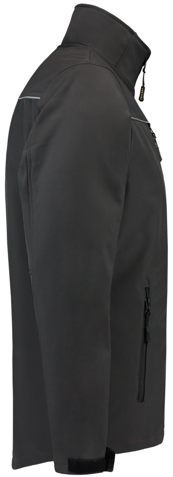 TRICORP-Jobwear, Kinder-Softshelljacke, Bicolor, 340 g/m², darkgrey-black


