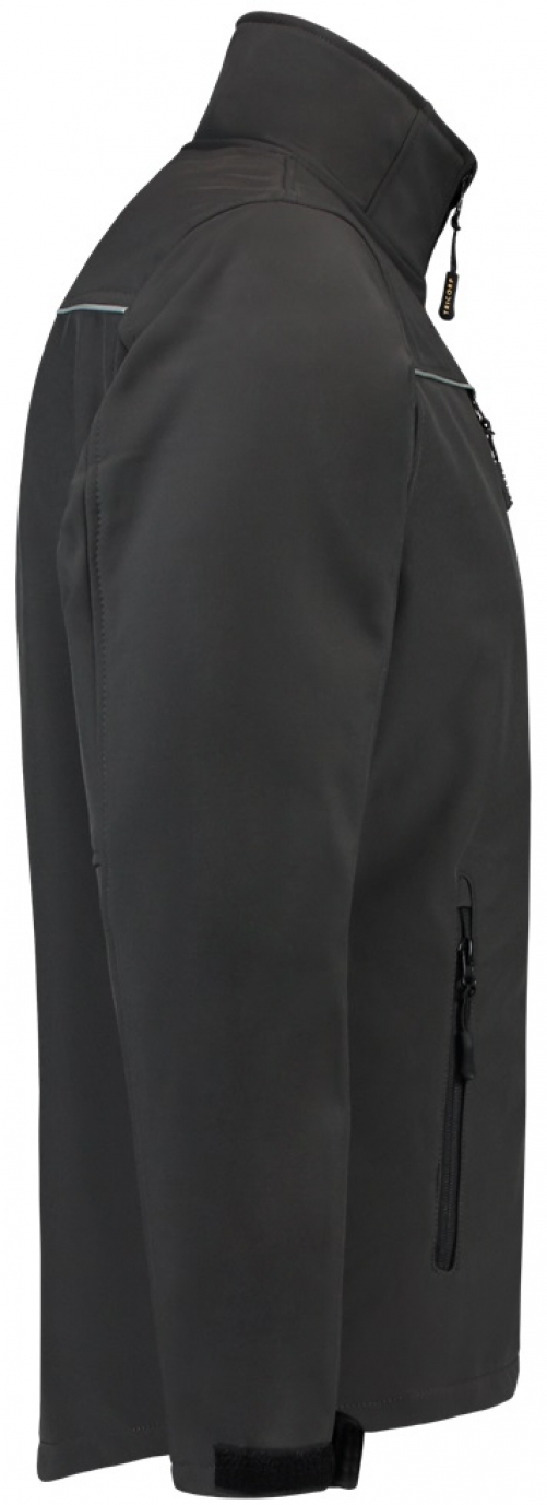 TRICORP-Jobwear, Kinder-Softshelljacke, Bicolor, 340 g/m², darkgrey-black