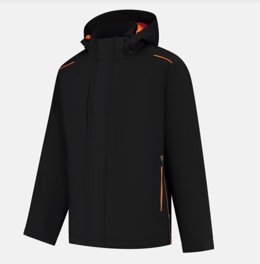 TRICORP-Kälteschutz, Winter-Tech-Shell Accent, black/orange