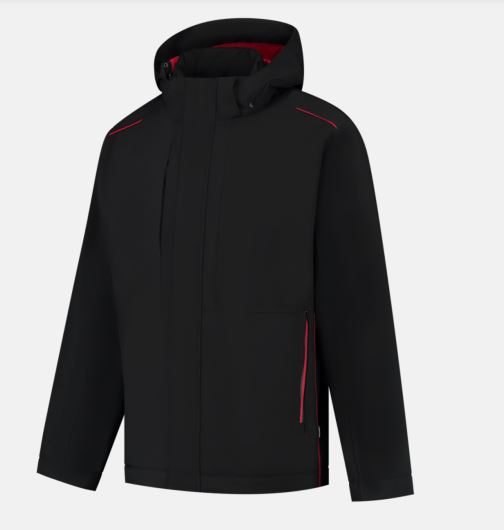 TRICORP-Kälteschutz, Winter-Tech-Shell Accent, black/red