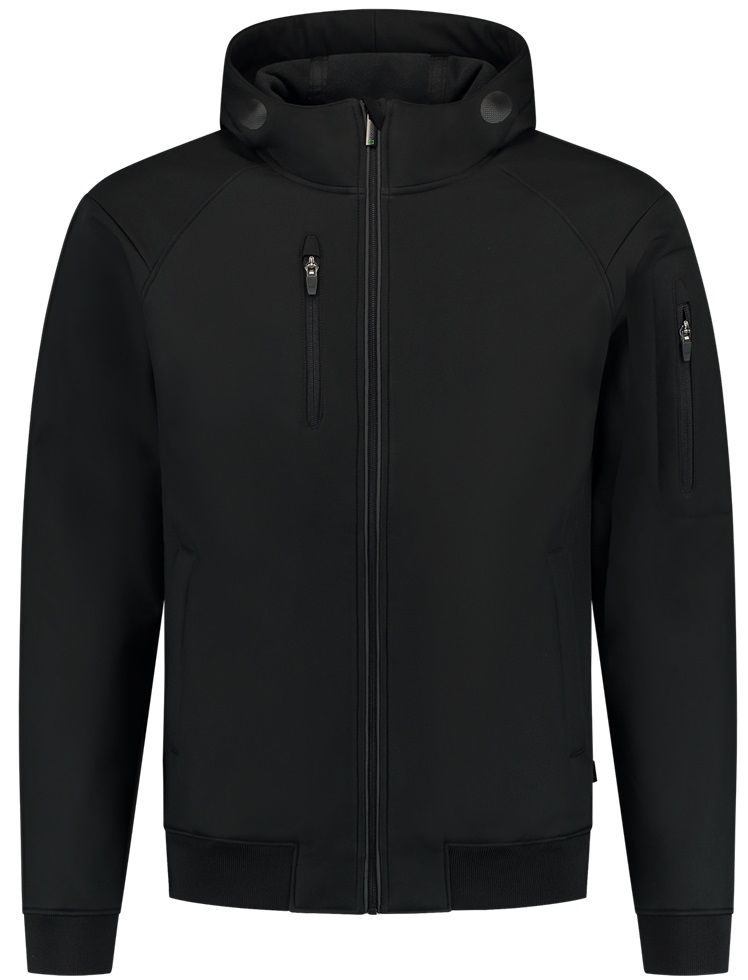 TRICORP-Kälteschutz, Softshelljacke mit Kapuze, Bomber, RE2050, black