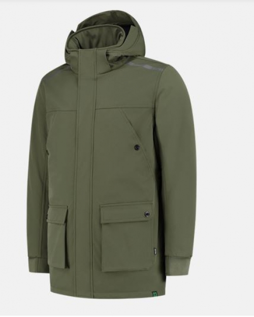 TRICORP-Kälteschutz, Winter Softshellparka Rewear, army