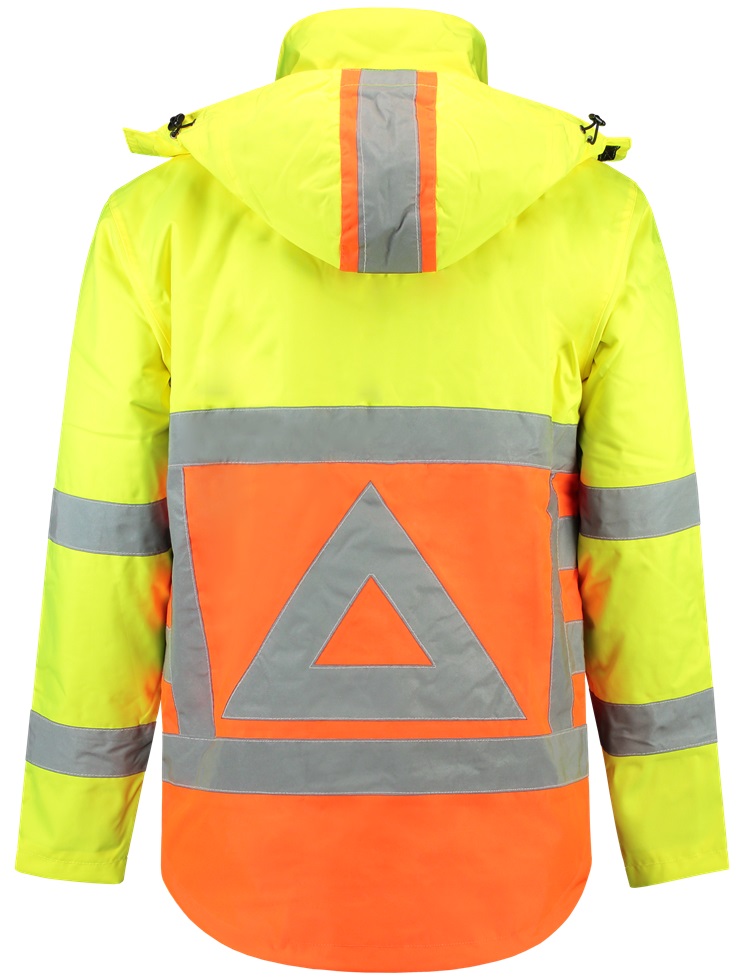 TRICORP-Warnschutz, Winter-Warn-Parka für Verkehrsregler, 200 g/m², warnorange/warngelb