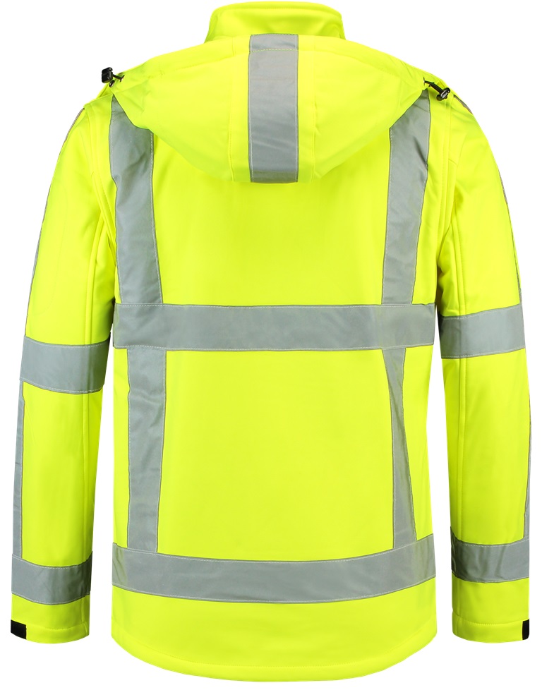 TRICORP-Warnschutz, Warn-Softshelljacke, 300 g/m², warngelb