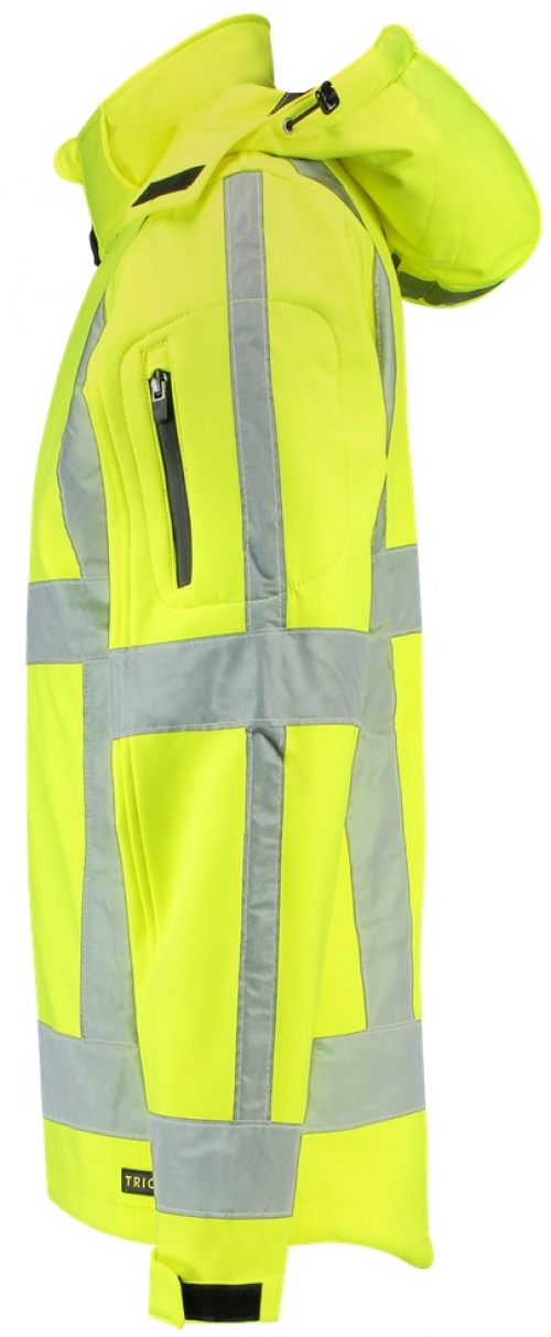 TRICORP-Warnschutz, Warn-Softshelljacke, 300 g/m², warngelb
